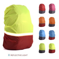 20L-70L Reflective Light Waterproof Dustproof Backpack Rain Cover Portable Ultralight Shoulder Protect Outdoor tools Hiking Bags