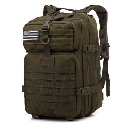 45L Large Capacity Man Army Tactical Backpacks Military Assault Bags Outdoor 3P EDC Molle Pack For Trekking Camping Hunting Bag