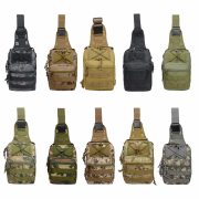 Basic Men Nylon Military Tactical Bag Cross Shoulder Bags for Outdoor Hiking Camping Travel 600D Oxford Fabric