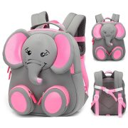 2019 New Fashion Children School Bags for Girls Boy 3D Elephant Design Student School Backpack Kids Bag Mochila Escolar