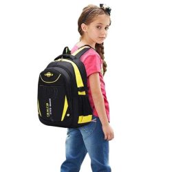 BAIJIAWEI Children School Bags for Teenagers Boys Girls Big Capacity School Backpack Waterproof Satchel Kids Book Bag Mochila
