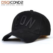 DSQICOND2 Casual Brand Snapback Baseball Cap for Women Men 2018 ICON Solid Letter Snapback Caps DSQ Summer Bone Gorras Casquette