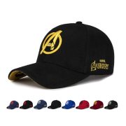 Yo-Young Unisex Marvel Avengers LOGO Embroidery Casual Outdoor Baseball Caps Streetwear Snapback Caps For Adult Trucker Cap