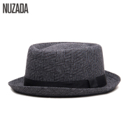 Brands NUZADA England Retro Men Couple Women Fedoras Top Jazz Hat Spring Summer Autumn Bowler Hats Cap Classic Version