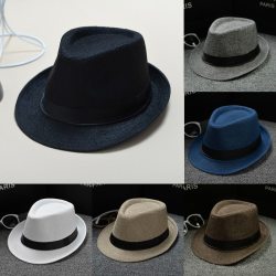 Fashion Summer Cool Panama Wide Brim Fedora Straw Made Indiana Jones Style Hat