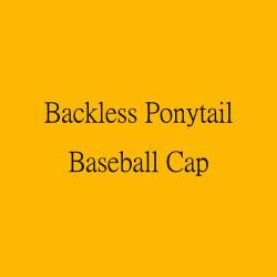 2019 Half Ponytail Baseball Cap Women Empty Top Dad Hat New Fashion Female Summer Beach Sun Hats Sports Caps Explosion Head Hat