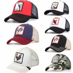 2019 New Goorin Bros Animal Print Cap Women Men Unisex Baseball Cap Mesh Summmer Trucker Tiger Hat Woodpecker lion Snapback