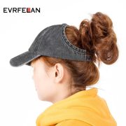 Evrfelan 2019 New Ponytail Baseball Cap for Women Snapback Hat Summer Casual Adjustable Empty Top Sport Caps Dad hat bone