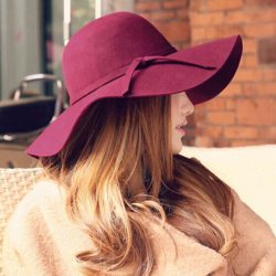 Women's Hat Cap Woman Classic Retro Jazz Warm Ladies Fedora Bucket Cotton Sweet Caps Wide Brim Top Sun Hat 2019 Trendy Vintage