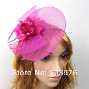 women fascinator cocktail hat for weddings or daily and party girls hair accessories with headband &clip