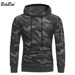 BOLUBAO New Men Hoodies Sweatshirt Brand Autumn Military Camouflage Hooded Sportswear Casual Jacket Male Pullover Coat M-3XL