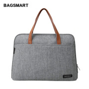 BAGSMART New Fashion Nylon Men 14 Inch Laptop Bag Famous Brand Shoulder Bag Messenger Bags Causal Handbag Laptop Briefcase Male