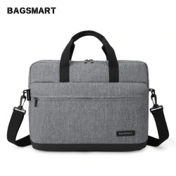 BAGSMART New Men 15.6 Inch Laptop Briefcase Bag Handbag Mens Nylon Briefcase Men's Office Bags Business Computer Bags