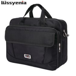 Kissyenia Brand Waterproof Nylon Laptop Briefcase Men Bag Travel Suitcase Business Laptop Men's Briefcase Bolsa Masculina KS1317