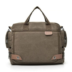 NEW leather briefcases men  laptop briefcase  Men's Canvas Messenger Shoulder Bag Crossbody Sling briefcase Bags SatchelA0605#30