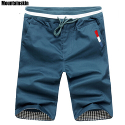 Mountainskin 2019 New Fashion Mens Cropped Sweatpants Cotton Jogger Men Korea Hip Hop Harem Outdoors Spring&Summer Shorts,EDA307