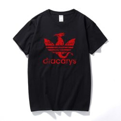 Dracarys Sport Game of thrones Unisex Adults T-Shirt harajuku Vintage style T shirt Camisetas hombre Tshirt Men Clothing 2019