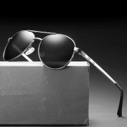 Pilot Sunglasses Men Polarized Eyewear Uv400 Glasses For Driving Vintage Shades Retro Male High Quality Fashion Brand Designer