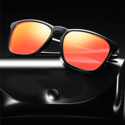 Square Sunglasses Polarized Man's Eyeglasses Uv400 Shades For Women Vintage Glasses Driving Red Retro Tac Polar Male Accessories