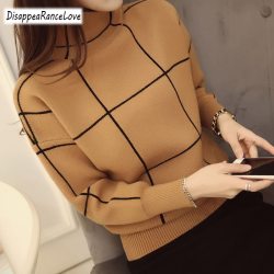 Disappearancelove 2019 High quality winter turtleneck sweater thickening sweater pullover women sweater Female Jumper Tops