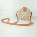 2018 Round Straw Bags Women Summer Rattan Bag Handmade Woven Beach Cross Body Bag Circle Bohemia Handbag Bali Box Dropshipping