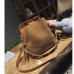 2019 Fashion Scrub Women Bucket Bag Vintage Tassel Messenger Bag High Quality Retro Shoulder Bag Simple Crossbody Bag Tote LB651