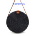 2019 Round Straw Bags Women Summer Rattan Bag Handmade Woven Beach Cross Body Bag Circle Bohemia Handbag Bali Lowest price L31