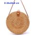 2019 Round Straw Bags Women Summer Rattan Bag Handmade Woven Beach Cross Body Bag Circle Bohemia Handbag Bali Lowest price L31