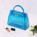 Clear Transparent PVC Shoulder Bags Women Candy Color Women Jelly Bags Purse Solid Color Handbags Large Capacity Crossbody Bag