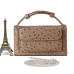 Fashion Cowhide Leather Day Clutch One Shoulder Cross-body Bag Small Crocodile Pattern Genuine Leather Clutch Chain Women's L172