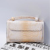 Fashion Cowhide Leather Day Clutch One Shoulder Cross-body Bag Small Crocodile Pattern Genuine Leather Clutch Chain Women's L172