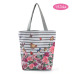 Floral Printed Tote Handbag Female Large Capacity Canvas Shoulder Bag Summer Beach Bag FA$3 Women bag
