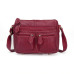 Guarantee 100% Genuine Leather Women's Messenger Vintage Shoulder Bag Female Cross-body Soft Casual Shopping Bags MM23