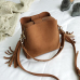 MARFUNY Brand Tassel Shoulder Bag Female Vintage Crossbody Bags For Women 2018 Bucket Bag Handbags Designer Scrub Daily Sac