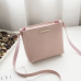 MINOFIOUS  Fashion Casual Phone Coin Shoulder Bag Small Women PU Leather Messenger Bags Solid Clutch Zipper Crossbody Mini Bag