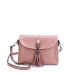 New Arrival Genuine Leather Women Crossbody Bag Fashion Tassel Messenger Bag Simple Design Small Female Shoulder Bag Women Purse