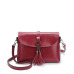 New Arrival Genuine Leather Women Crossbody Bag Fashion Tassel Messenger Bag Simple Design Small Female Shoulder Bag Women Purse