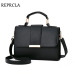 REPRCLA 2018 Summer Fashion Women Bag Leather Handbags PU Shoulder Bag Small Flap Crossbody Bags for Women Messenger Bags