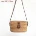 Rattan Bags Handbags For Women 2018 Bali Bohemian Summer Beach Bag Fashion Hot Shoulder Crossbody Round bolsa Straw Bag