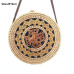 Rattan Bags Handbags For Women 2018 Bali Bohemian Summer Beach Bag Fashion Hot Shoulder Crossbody Round bolsa Straw Bag