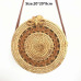 Rattan Bags Handbags For Women 2018 Bali Bohemian Summer Beach Bag Fashion Hot Shoulder Crossbody Round bolsa Straw Bag