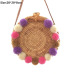 Rattan Bags Handbags For Women 2018 Bali Bohemian Summer Beach Bag Fashion Hot Shoulder Crossbody Round bolsa Straw Bag