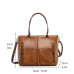 Retro PU Leather Women Shoulder Bag Female Causal Totes for Daily Shopping Handbag