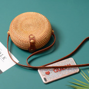 Square Round Mulit Style Straw Bag Handbags Women Summer Rattan Bag Handmade Woven Beach Circle Bohemia Handbag New Fashion