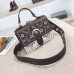 Toposhine Fashion Women Bag Panelled Vintage Flower Girls Bags for Girls Black PU Leather Women Messenger Bags Drop Shipping