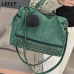 Vintage PU Leather Women's Bag Rivet Larger Ladies Handbags Hair Ball Shoulder Bag Motorcycle Crossbody Bags For Women Messenger