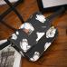 Women Floral leather Shoulder Bag Satchel Handbag Retro Messenger Bag Famous Designer Clutch Shoulder Bags Bolsa Bag Black White