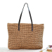 Women Handbag Summer Beach Bag Rattan Woven Handmade Knitted Straw Large Capacity Totes Leather Women Shoulder Bag Bohemia New