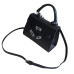 Women Totes Mini Solid Rivet Lock Alligator Handbag Ladies Evening Clutch Shoulder Crossbody Messenger Bag