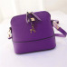 Women shoulder bags messenger bag leather small shell bag famous brand crossbody bag Deer Spliced Collision color